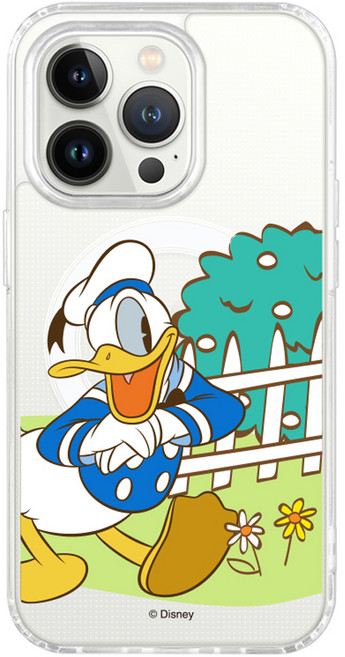 Donald Duck 唐老鴨 迪士尼 Spring MagSafe 透明防撞手機殼