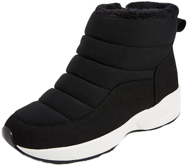 에스콰이아 여성용 기모 패딩 부츠 YXBWBS705BK