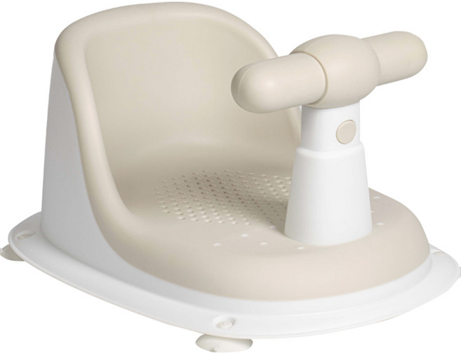 더마더 아기 목욕의자 욕실용품, 베이지, 1개