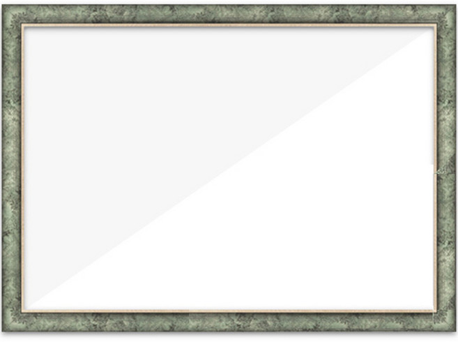 누니액자 고급형 수지 슬림 엣지 500피스 퍼즐액자 38 x 53 cm 38-53 SF25, 앤틱그린, 1개