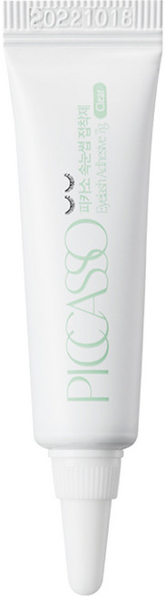 피카소 속눈썹 접착제 튜브, 1개, 클리어