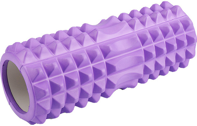 피어니스트 하드돌기 EVA 폼롤러, 퍼플, 1개