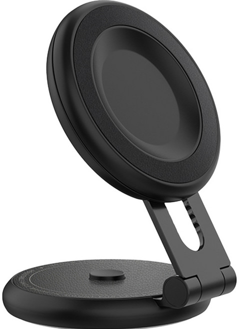 레드빈 플립앤폴드 맥세이프 흡착형 휴대폰거치대 CP-H1MM-CM, 1개, 퍼펙트블랙