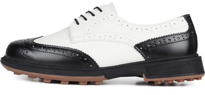 넥스트큐 남성용 G4 스파이크리스 필드 연습용 스크린 수제 골프화 NQ157