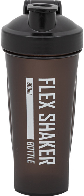 플렉스 쉐이커 보틀, 블랙, 600ml, 1개