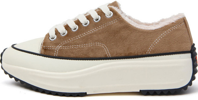 이사도라 가죽 퍼 안감 스니커즈