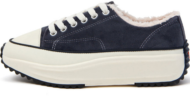 이사도라 가죽 퍼 안감 스니커즈