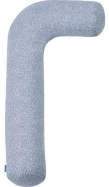 꾸멜 탱탱 바디필로우 L자형, 연그레이