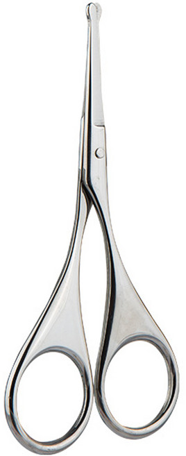 블루홀스 미니미용가위 10cm AV104, 실버, 1개