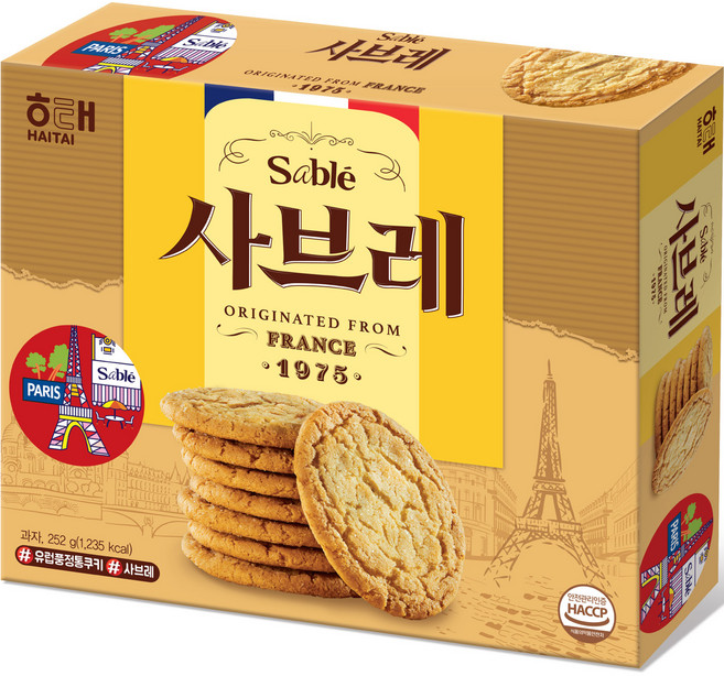 해태제과 사브레, 252g, 1개