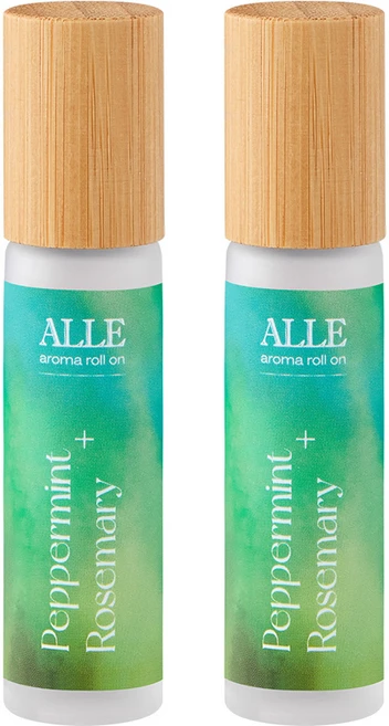 알레 아로마 롤온 페퍼민트 로즈마리, 10ml, 2개 - 쿠팡