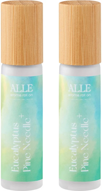 알레 아로마 롤온 유칼립투스 파인니들, 10ml, 2개 - 쿠팡