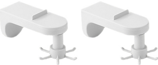 월드크린 대형 회전 도구걸이, 화이트, 2개