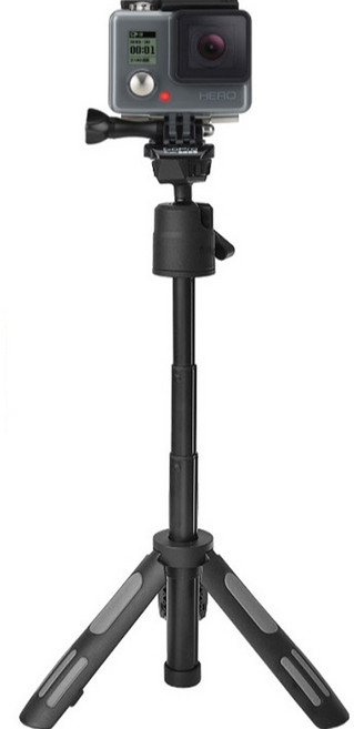 주닉스 다용도 고프로 쇼티 삼각대 블랙, MT-08, 1개