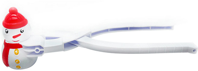 커스터스 스노우볼 메이커 모래놀이 눈사람, 혼합색상, 250g, 1개