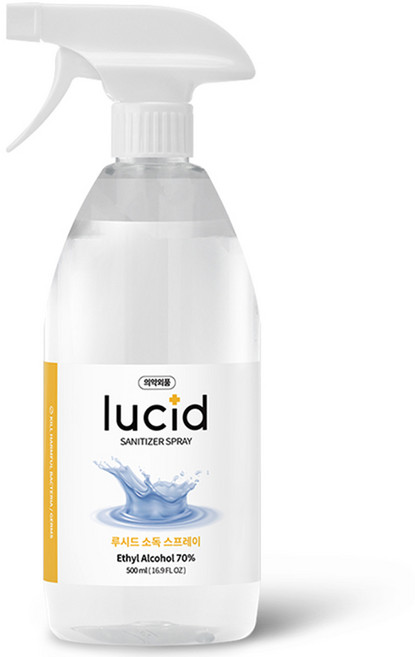 디볼베르 루시드 스프레이 손소독제 에탄올 70%, 500ml, 1개