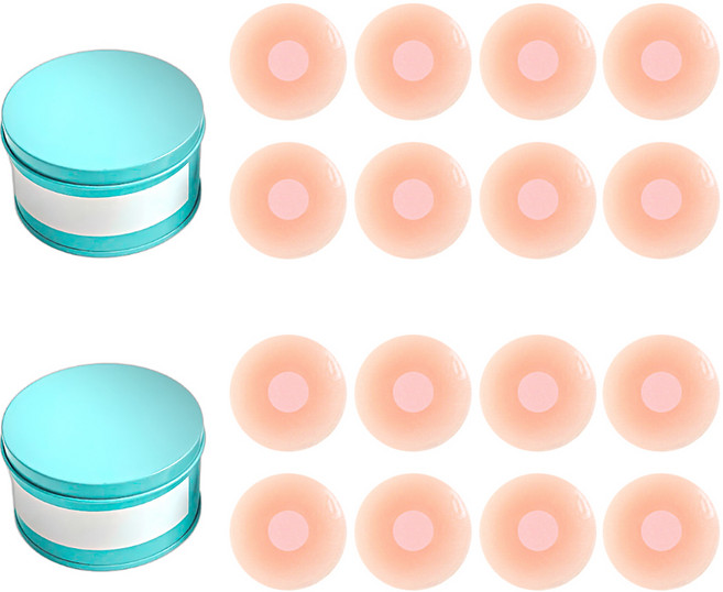 EDGE PRO 女款矽膠胸貼 8入+收納盒