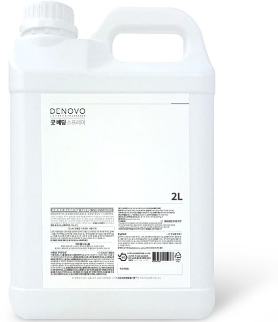 디노보 굿베딩 침구탈취 스프레이, 2L, 1개, 캐모밀크향
