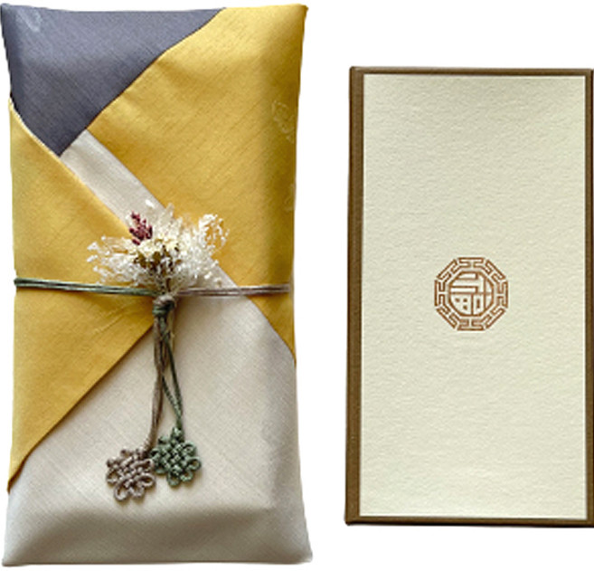 르미에 조각보 예단봉투, 1개, 조각보옐로우