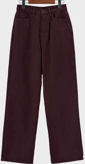 시크폭스 여성용 코겐 기모 코튼 와이드 팬츠