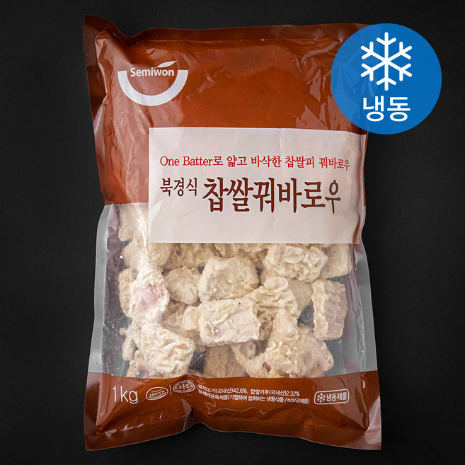 세미원 북경식 찹쌀꿔바로우 (냉동), 1kg, 1개