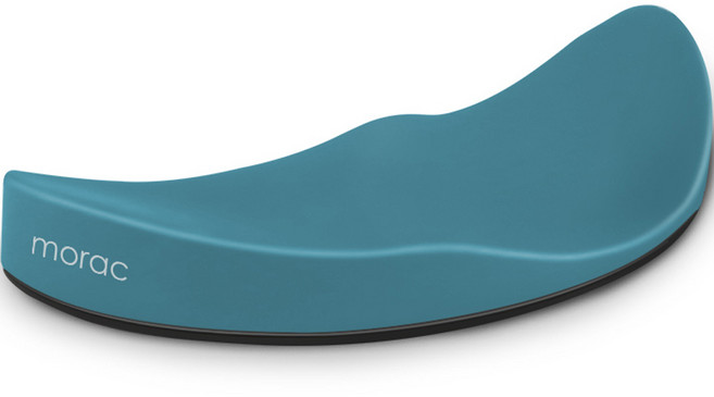 모락 모쿠 슬림 마우스 손바닥 손목 받침대, 블루, 1개