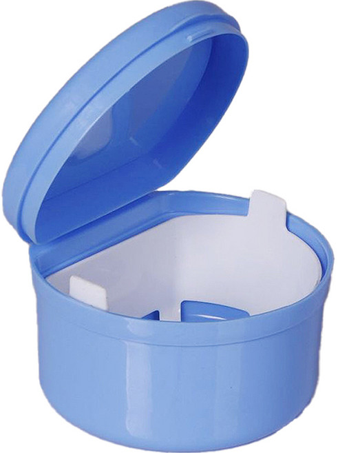 정월나나 틀니 치아 수납 보관 케이스 블루