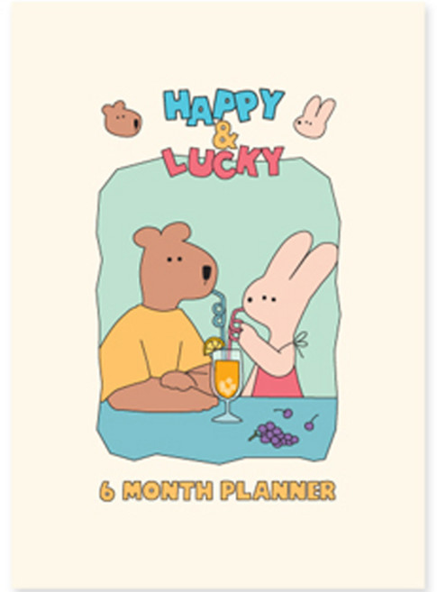 모노라이크 해피앤럭키 6개월 다이어리, 05Cocktail, 1개