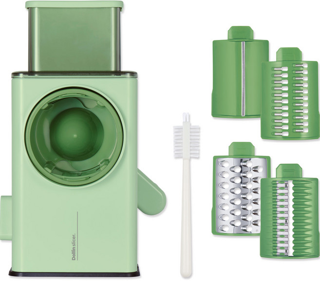 도무스 드럼통 안전 채칼, 그린, 1개