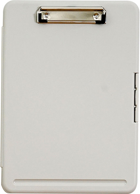가규 클립 보드 파일 케이스 A4, 그레이, 1개