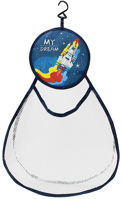 정월나나 욕실 장난감 정리망, 로켓, 1개