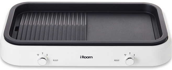 iRoom 2 in 1 멀티그릴 화이트, 아이룸 전기그릴 2BOX