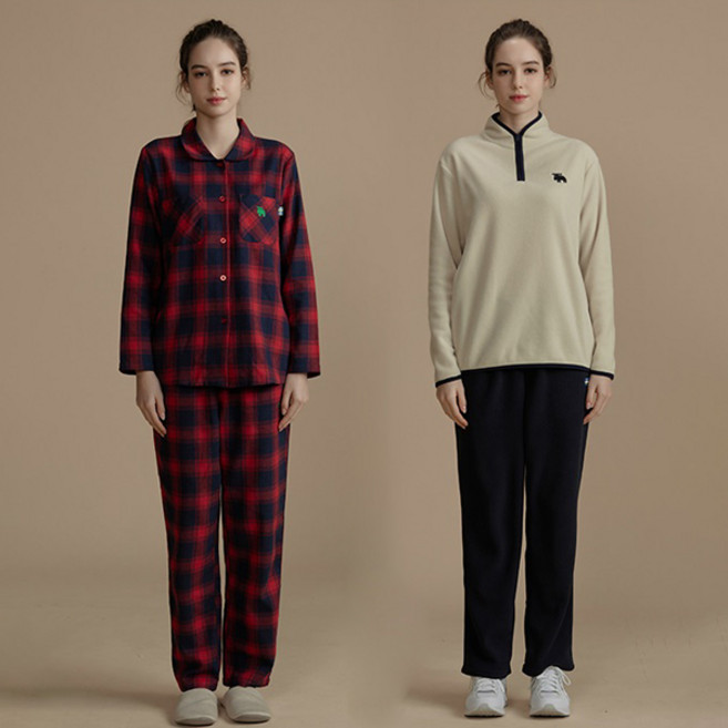 moz 瑞典駝鹿 瑞典 女款睡衣套裝 + 居家服套裝組合