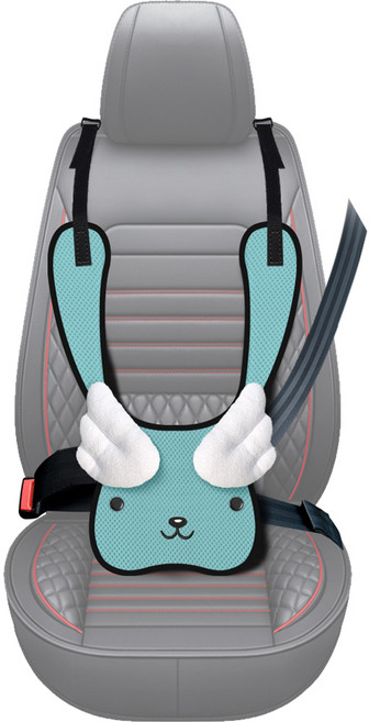 베이카 천사날개 어린이 어깨끈 벨트 위치조절 패드, 스카이블루노즈, 1개