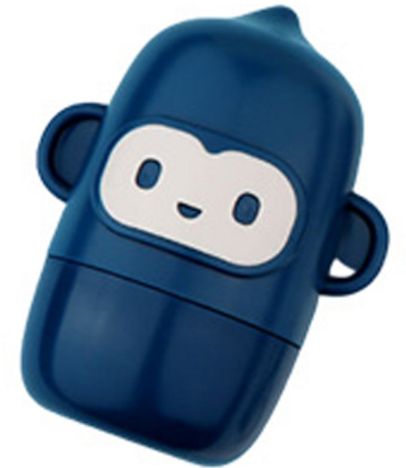 더리빙 유아용 손톱깎이 소형 4종 세트, 블루, 1세트