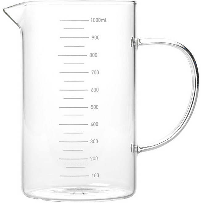 글라스락 내열유리 계량컵, 1000ml, 1개