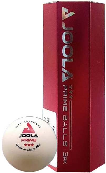 줄라 Prime 40+ 탁구공, 흰색, 3개입, 1개