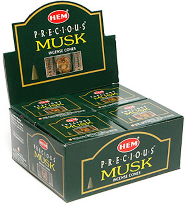 HEM 인센스 콘 120p, 프레셔스 머스크