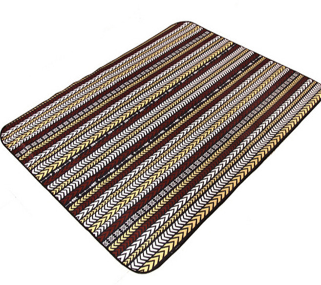 클로버스 에스닉 스타일 야외 방수 캠핑매트, 05 브라운