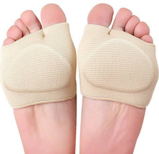 간지앳홈 발바닥 엄지 발가락 아치 풋 패드 양쪽 세트 04 스킨 S, 1세트