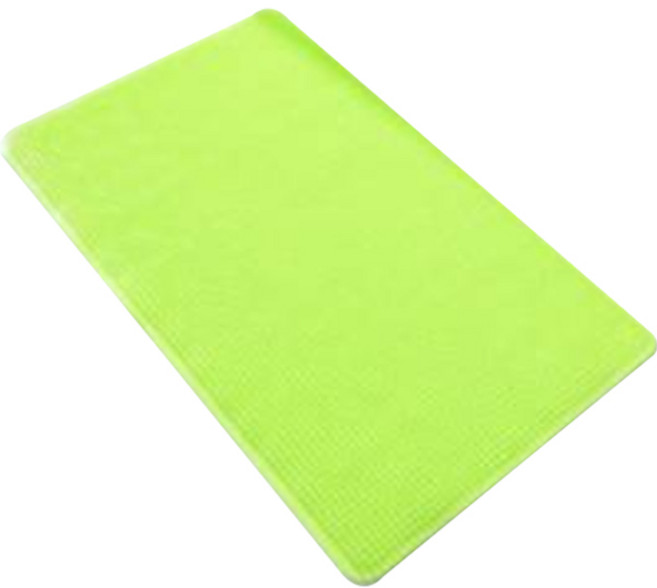 간지앳홈 넓은 발 마사지 각질 관리 브러쉬 매트 04 프루츠그린 44 x 74 cm, 1개입, 1개