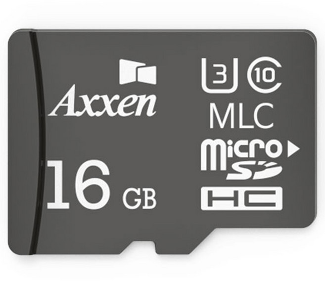액센 마이크로 SD 메모리카드 MLC U3 Class10, 16GB, 1개