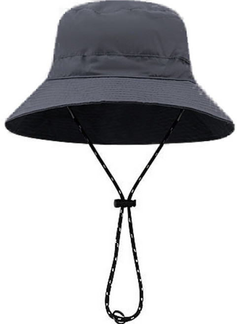아로무드 간편 방수 낚시 등산모자, 챠콜