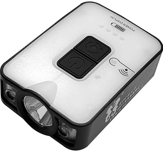 블랙울프 고 광량 모션센서 캡 라이트 헤드 랜턴 BW-D4, 1개, 검정색