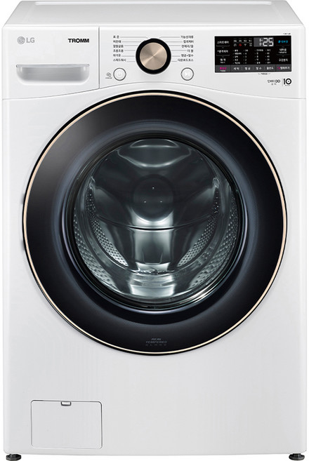 LG전자 트롬 세탁기 21kg 방문설치, 화이트, F21WDLP