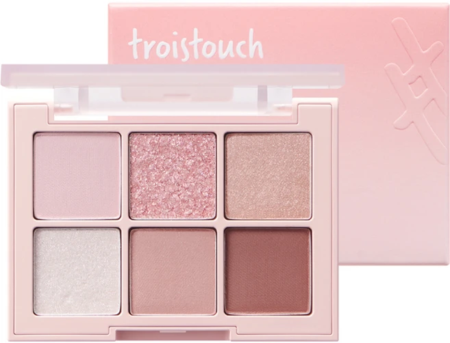 트와터치 메이크 무드 아이팔레트 6g, 02 모스트핑크, 1개 - 쿠팡