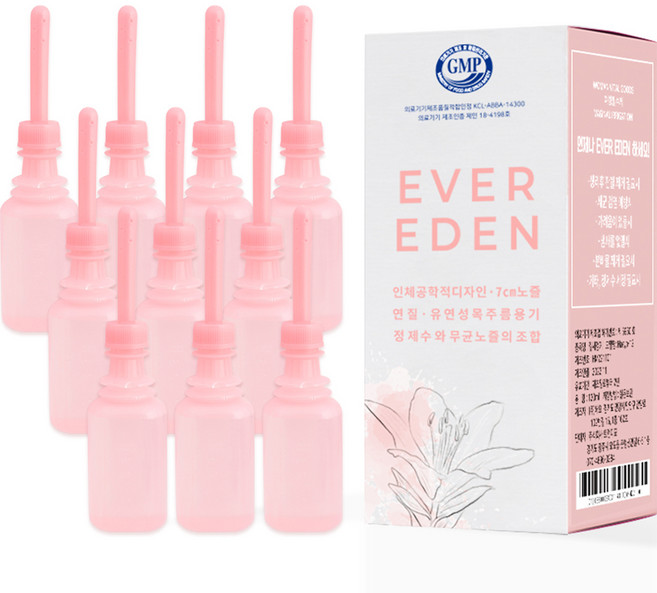 에버에덴 일회용 여성청결제, 120ml, 10개