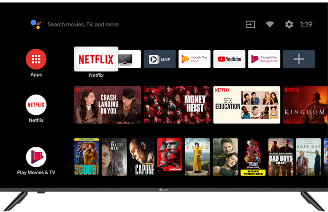 아남 4K UHD 안드로이드 스마트 TV, 127cm(50인치), ANAM-500SMART, 스탠드형, 고객직접설치