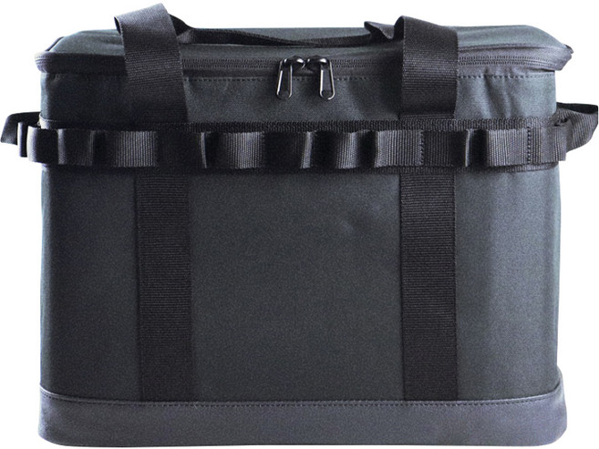 참리빙 캠핑장비 수납 캠핑가방, 1단, 블랙