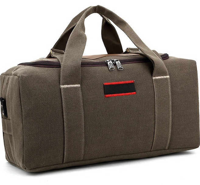 참리빙 대용량 공구 취사 장비 수납 더플백 L, 브라운, 1개